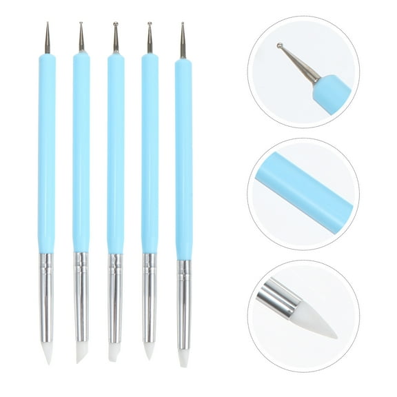 PAMINGONO UV Gel Dotting Acrylic Drawing Line for Home Use 5Pcs