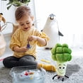 thumbnail image 5 of Musatteng Colorful Vegetable Plush Toys - Educational Soft Veggie Set for Healthy Eating Play & Roleplay, Toddler Learning Gift Ages 3+, 5 of 8