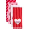 thumbnail image 2 of qefuia Valentine''s Day Collection Kitchen, Dishtowel Set, 18X26, Love, 4 Piece, 2 of 6