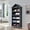 Grey, variant on IFGET 75.9" Tall Arch Bathroom Cabinet with Adjustable Storage Shelves, Freestanding Wood Storage Cabinet for Bathroom