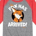 thumbnail image 3 of Disney Zootopia - The Fox Has Arrived  - Toddler & Youth Raglan Graphic T-Shirt, 3 of 6