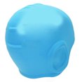 thumbnail image 4 of Gorro de natación de silicona impermeable con protección para los oídos, 3D, gran elasticidad, para cabello largo, para adultos, color azul claro, 4 of 14