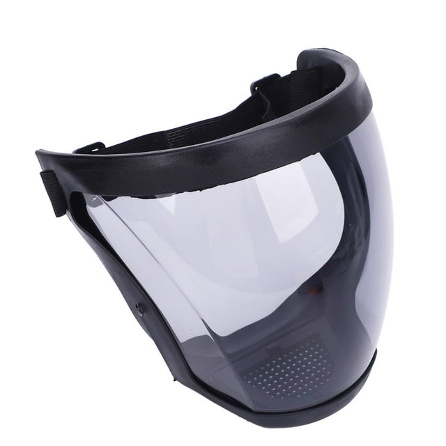 Écran Facial de Sécurité, Écran Facial Transparent pour Mouture et Découpe Noir