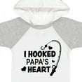 thumbnail image 4 of Inktastic I Hooked Papa's Heart with Fishing Rod Boys or Girls Baby Bodysuit, 4 of 5