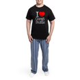 thumbnail image 5 of CafePress - I Heart Corgi Butts Men's Dark Pajamas - Men's Dark Loose Fit Cotton Pajama Set, 5 of 7