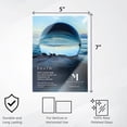 thumbnail image 2 of Mantello 5x7 Inch Front Loading Picture Frames - Clear - Art Wall Hanging Table Desk - Family Gallery Multi Photo Frame - 12 Pack, 2 of 5