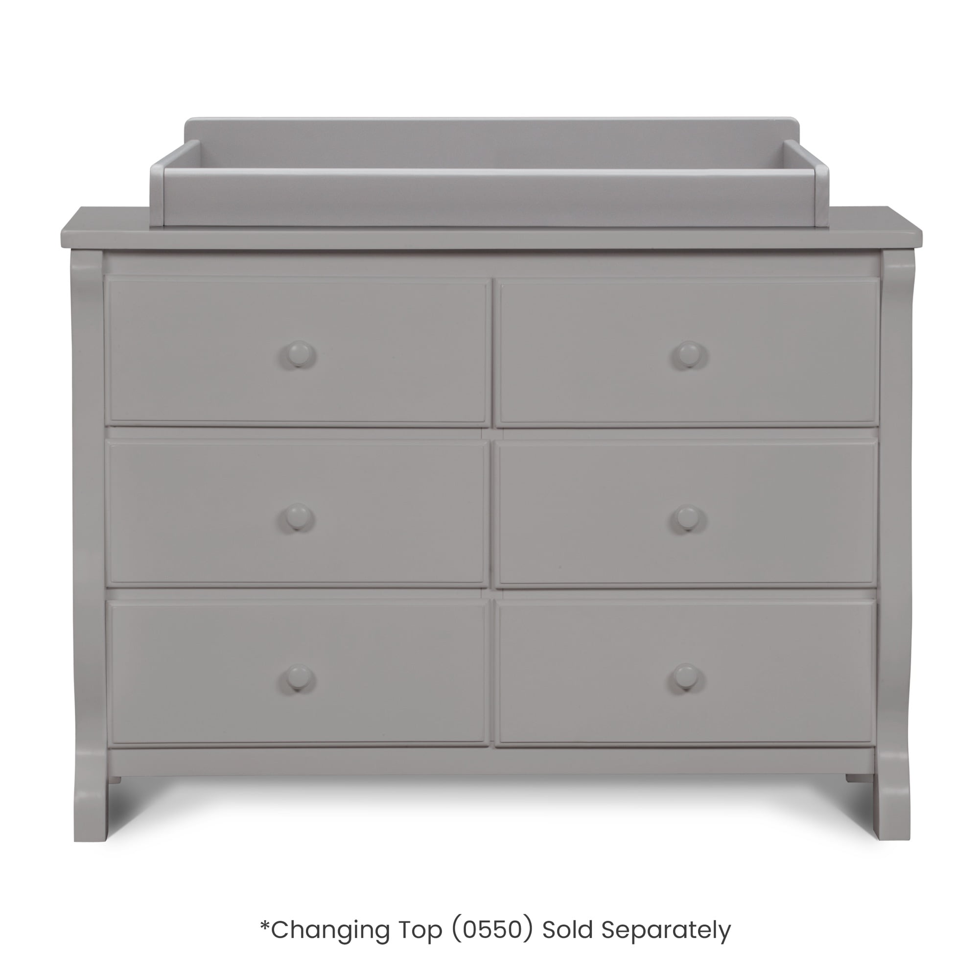delta charcoal grey dresser Bennington Elite 6 Drawer Dresser