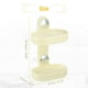 thumbnail image 4 of Jabonera, jabonera de doble capa, jabonera para pared de ducha, jabonera montada en la pared, jabonera, jabonera para baño, cocina, color beige, 4 of 7