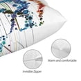 thumbnail image 3 of Fotbe Colorful Floral Jellyfish Funda de Almohada Decorativa Estilo Occidental, Lujo en Algodón, Fundas para Almohadas King, Cojín Estampado para Decoración del Hogar-20"x30", 3 of 6