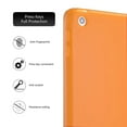 thumbnail image 5 of iPad 5th Gen 9.7" 2017 Silicone Case A1822 A1823 MP2F2LL/A MP2G2LL/A MPGT2LL/A MPGW2LL/A MP2H2LL/A MP2J2LL/A MP242LL/A MP252LL/A MPGA2LL/A MPGC2LL/A MP2D2LL/A MP2E2LL/A Orange, 5 of 9