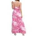 thumbnail image 4 of Lucakuins - Vestido largo de verano para mujer, sin mangas, sin espalda, cuello en V profundo, bohemio, floral Lucakuins  moda, 4 of 9