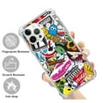 thumbnail image 2 of Pop Art Cartoon Case for iPhone 11 Pro,Aesthetic Art Design TPU Shock-proof Cover Case, 2 of 5