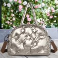 thumbnail image 2 of Bolso Bandolera Elegante para Mujer Bolso Satchel Gran Capacidad Bolso Femenino (Oro), 2 of 8