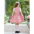thumbnail image 6 of Uobin Girls 2 Piece Dirndl Farm Dress For Holidays Outfit Toddler Kids Style Summer Party Wear for 5-14 Years, 6 of 8