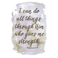 thumbnail image 2 of Murdock, Ramona 23x32 Gold Ornate Wood Framed with Double Matting Museum Art Print Titled - I Can Do All Things, 2 of 4