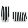 thumbnail image 1 of Transemion Car Foot Pedal Pads Cover Stainless Steel Vehicle Rest Modification Repair Spare Part Accessories Replacement for Model 3 Brake Pedal, 1 of 6