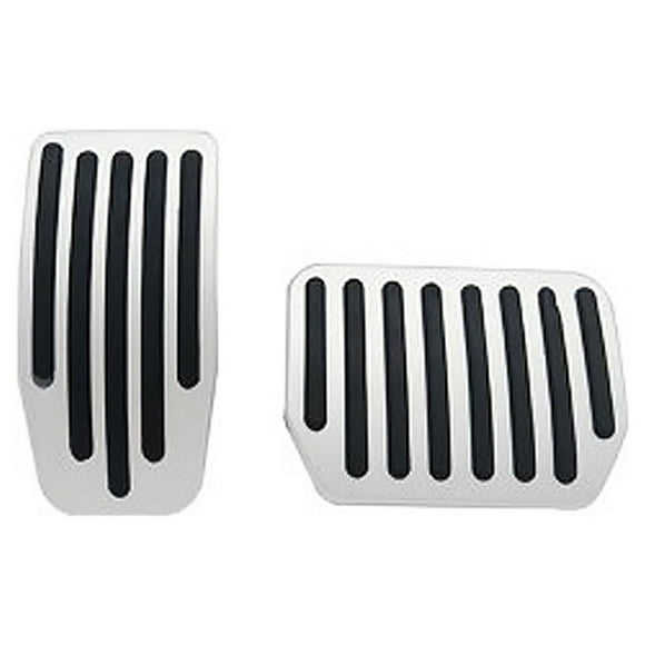 Decodeary Car Foot Pedal Pads Cover Stainless Steel Vehicle Truck Auto Automobile Rest Modification Repair Spare Part Accessories Brake Pedal
