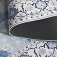 thumbnail image 6 of Safavieh Tucson Nazca Oriental Machine Washable Runner Rug, Aqua/Light Blue, 2'6" x 8', 6 of 11