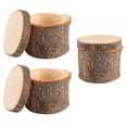 thumbnail image 1 of Cergrey DIY Box,3pcs/ Set Wooden Box DIY Rustic Wedding Holder Bearer Container Case for Valentines Day Anniversary,Wood Container, 1 of 8