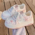 thumbnail image 2 of Godom Girls Shoes Comfort Mesh Casual School Shoes Athletic Sneakers Soft Walking Shoe, 2 of 5