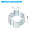 thumbnail image 2 of Unique Bargains 30 Pack 13-15mm Double Ear Hose Clamp, Galvanized Steel Crimp Rings, 2 of 6