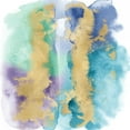 thumbnail image 2 of Riley, Bella 12x12 White Modern Wood Framed Museum Art Print Titled - Coastal Mist with Gold I, 2 of 4