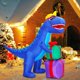 thumbnail image 3 of Nuevo árbol de Navidad de Papá Noel con arco de trineo, decoración inflable para el hogar y exteriores, luz LED, decoración para fiestas de jardín y Año Nuevo, regalos, 3 of 5