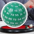 thumbnail image 2 of Xingzhi Acrylic Dices Game Entertainment Family Polyhedral Dice Green, 2 of 9