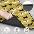 thumbnail image 3 of Sikiie Horsemen In Horseraces Car Foot Mat Set of 4 Pieces Basics Universal Fit Rubber Carpet Floor Mats For Car SUV Van & Truck, 26.8"L x 17.3"W (Front), 13"L x 17.3"W(Rear), 3 of 6