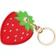 thumbnail image 1 of Llavero Airtag, lindas fundas de PU para Apple AirTag, buscador de llaves portátil para llaves de mascotas de niños, [Soporte para llaves de control de acceso] (Airtag no incluido) (Fresa), 1 of 5
