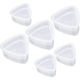 thumbnail image 1 of Ensemble de 6 Pcs en Forme de Sushi pour Nigiri Onigiri, Forme de Triangle de Riz Sushi Forme Triangle 2 Tailles 7.7cm 6.6cm, 1 of 5