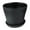 Black, variant on 1 Pcs Home Garden Pots,4 Inch Small Flower Pot For Plants,Plastic Planters With Multiple Drainage Holes And Tray,Mini Plastic Planters,Plant Pots For All Home Garden Flowers Succulents,Black