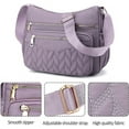 thumbnail image 4 of Women Crossbody Shoulder Bag Handbag Trendy Multi Pocket Nylon Bag Purses Large Capacity Messeger Bag Waterproof Fashion Tote Top Handle Satchel, 4 of 7