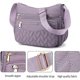 thumbnail image 4 of Bolso bandolera para mujer, moderno, multibolsillos, de nailon, de gran capacidad, impermeable, con asa superior, 4 of 7