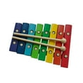 thumbnail image 4 of Xilófono de 8 escalas para tocar a mano, juguete de piano, juguete de motricidad fina con mazos, xilófono de madera para niños, regalo para Multicolor, 4 of 9