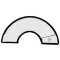 thumbnail image 5 of Elizabethan Dog Cat Pet Wound Healing Cone E- Collar White with Black, 5 of 10