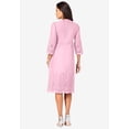 thumbnail image 6 of Roaman's Women's Plus Size Cotton Lace Dress, 6 of 6