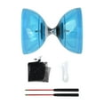 thumbnail image 4 of Juego de juguetes de diábolo chino, juguete de bola de diábolo con coordinación mano-ojo, juguete de malabarismo portátil con triple rodamiento para principiantes, adultos y niños L Azul, 4 of 8