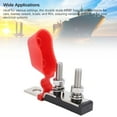 thumbnail image 3 of Double Studs MRBF MRBF Holder,Dual Terminal Block DC58V M8 Double Studs MRBF Holder Marine Boat RV, 3 of 7