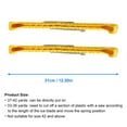 thumbnail image 1 of 1 Pair Ice Skate Blade Guards Covers, Protectors 7 Colors Plastic Adjustable Spring for Hockey Figure Skates Blade Protection, 1 of 3
