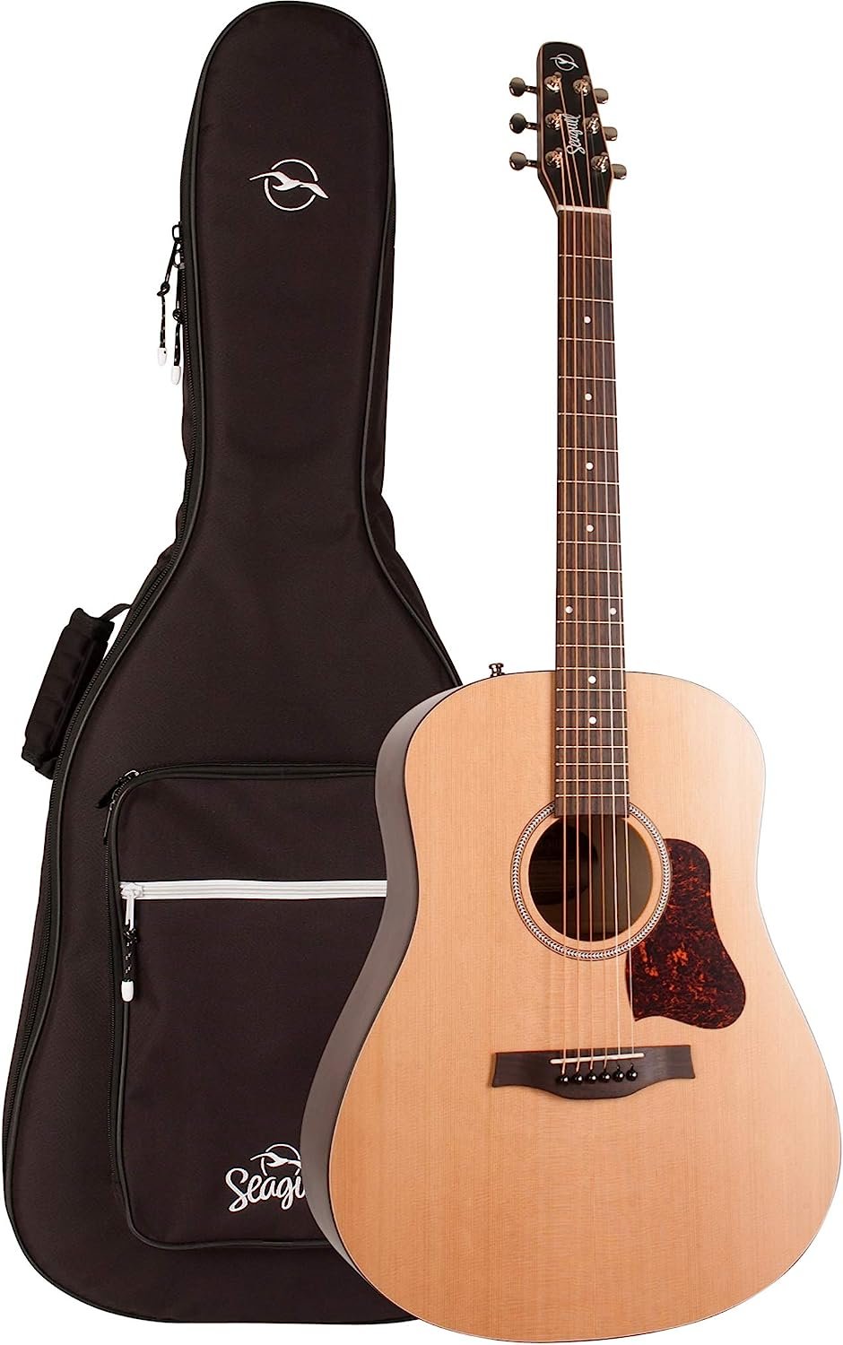 Seagull S6 Original Slim Acoustic Guitar with Gig Bag/Slim Neck