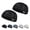 Black*2, variant on 2 Pack Men's Breathable Brimless Hat Summer Style Mesh Tang, Adjustable Cooling Sailor Skullcap, Quickdry Breathable