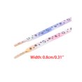 thumbnail image 3 of INSPIRE CHIC Unisex Colorful Reflective Heart Flat Athletic Shoe Laces for Sneakers 1 Pair Purple Pink 80cm/31.5", 3 of 4