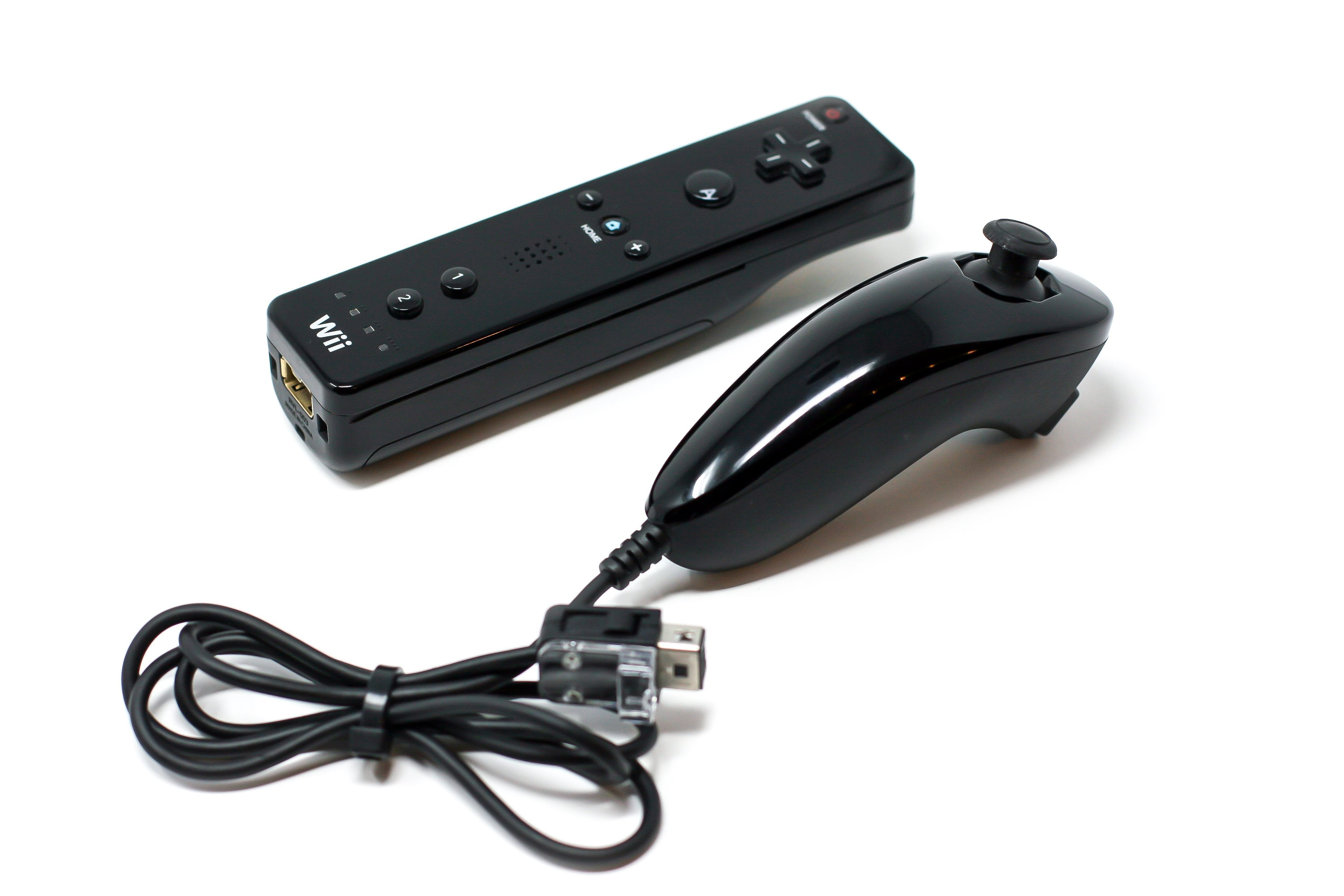 Wii Console (Black) - (Renewed) 