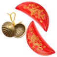thumbnail image 4 of 2 Paires de Gobelets de Divination Robustes Gobelets Yin et Yang Fournitures de Divination, 4 of 6