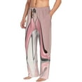 thumbnail image 3 of Kdxio High Heel Shoes Butterfly Print Men's Sleep Pajama Pant Lounge Pants with Pockets, 3 of 8
