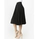 thumbnail image 3 of Falda plisada brillo sutil AMAD negro L AMAD SS22-F16, 3 of 6