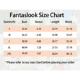 thumbnail image 7 of Fantaslook Slim Fit Tops for Women Short Sleeve Crew Neck Shirts Stretch Basic Casual T Shirts, 7 of 7