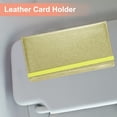 thumbnail image 5 of 24 x 12.8 cm PU Leather Car Registration and Insurance Holder, Sparkly Red, 5 of 6