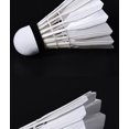 thumbnail image 5 of nipocaio Feather Badminton Shuttlecocks with Great Stability and Durability,Shuttlecock Indoor Outdoor Sports Hight Speed Training Badminton, 5 of 5